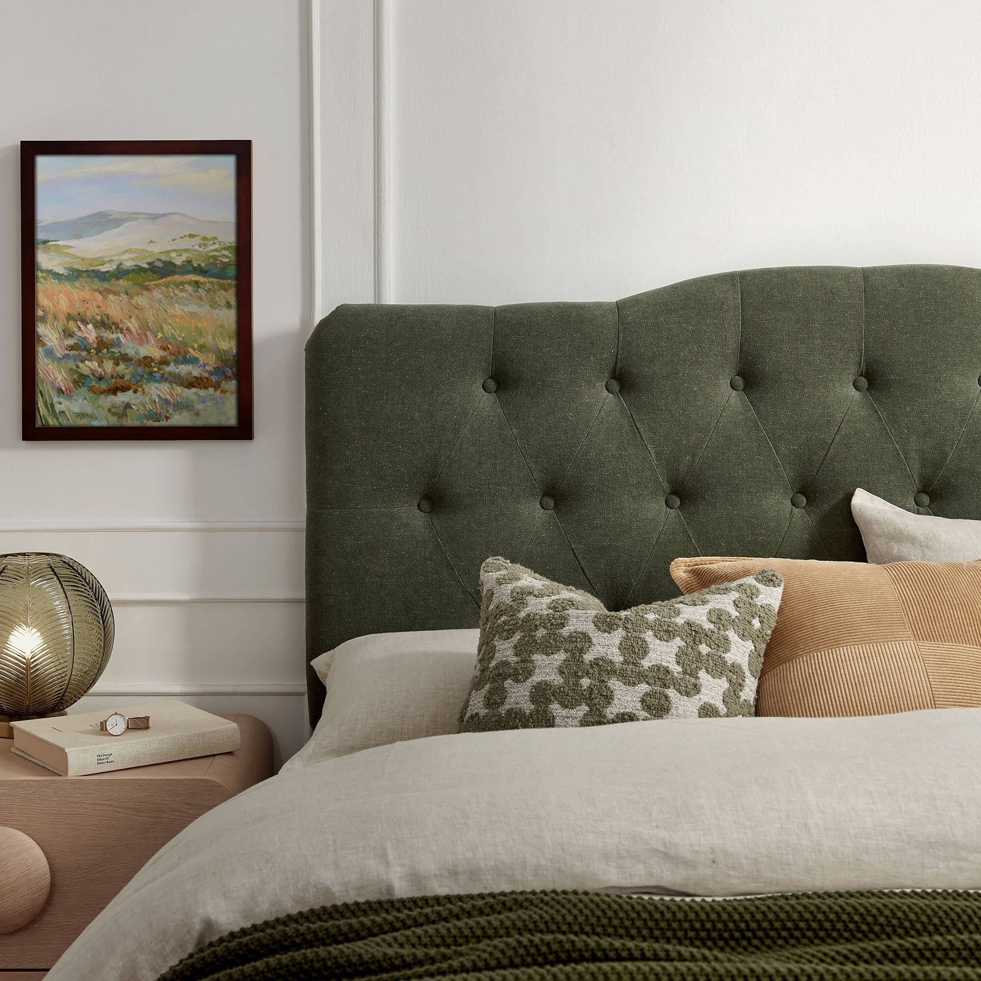 Alt View 1. Modway - Annabel Upholstered Headboard by Modway - Sage.