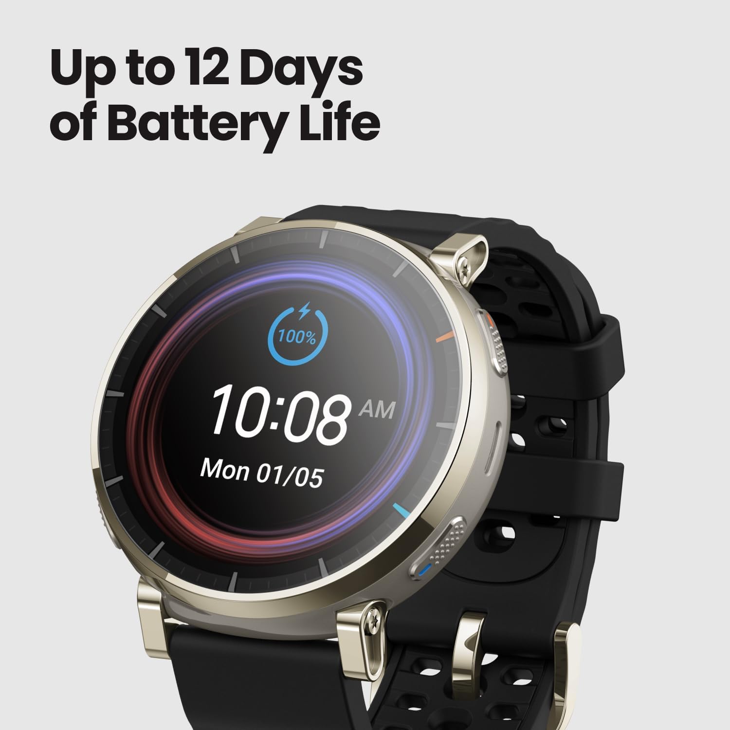 Up to 12 Days of Battery Life

10:08 AM Mon 01/05