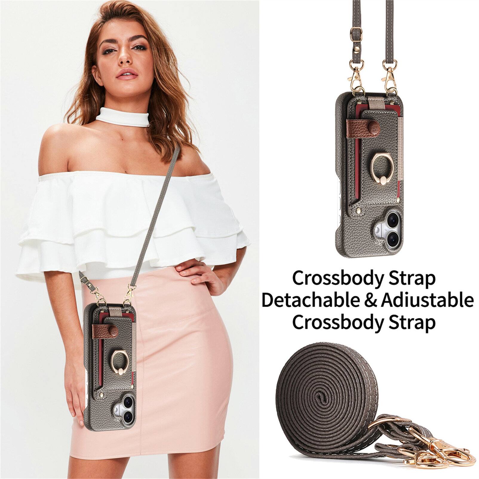 Crossbody Strap Detachable & Adjustable Crossbody Strap
