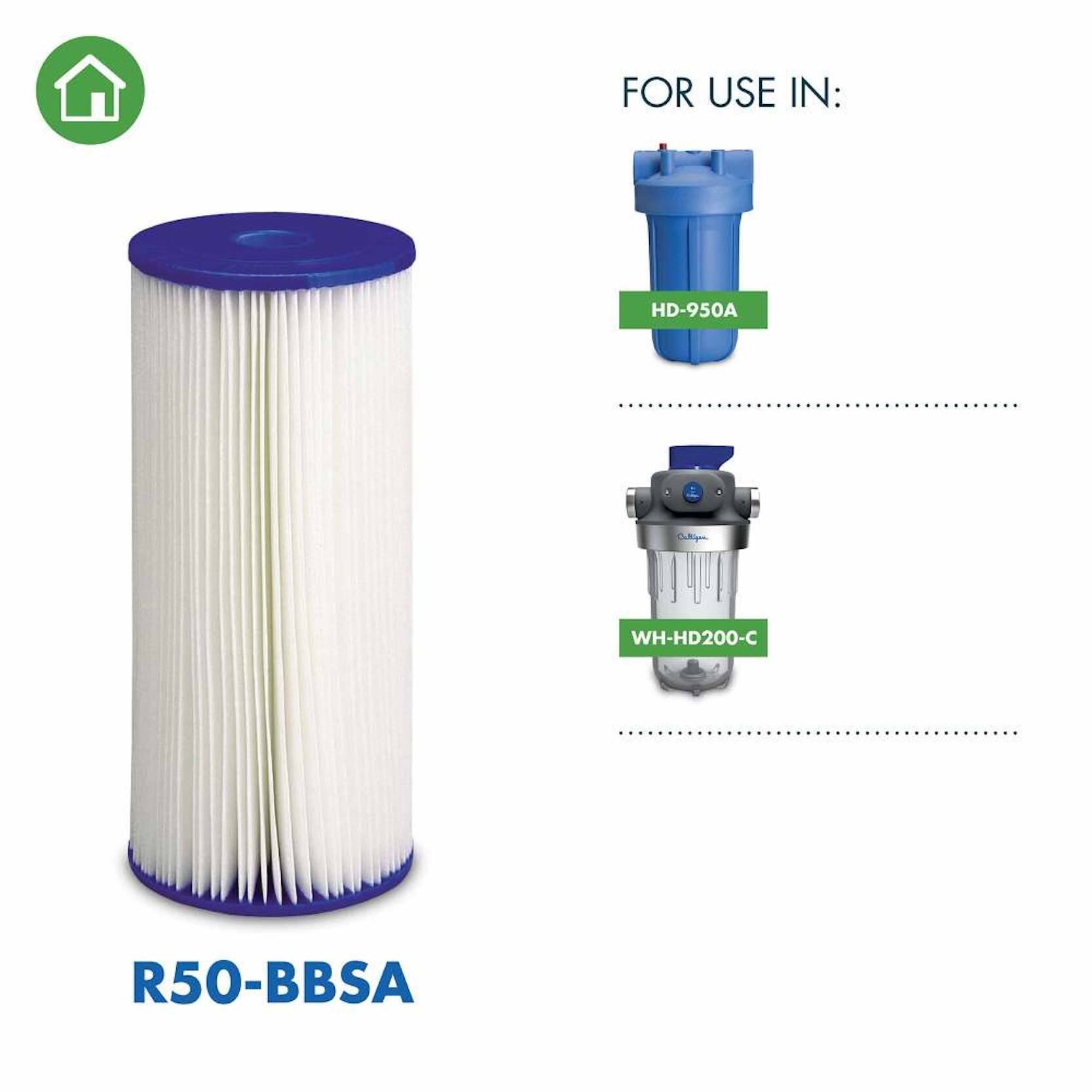 Alt View 13. Culligan - Culligan Coarse Whole Home Heavy Duty 1" Replacement Filter - White.
