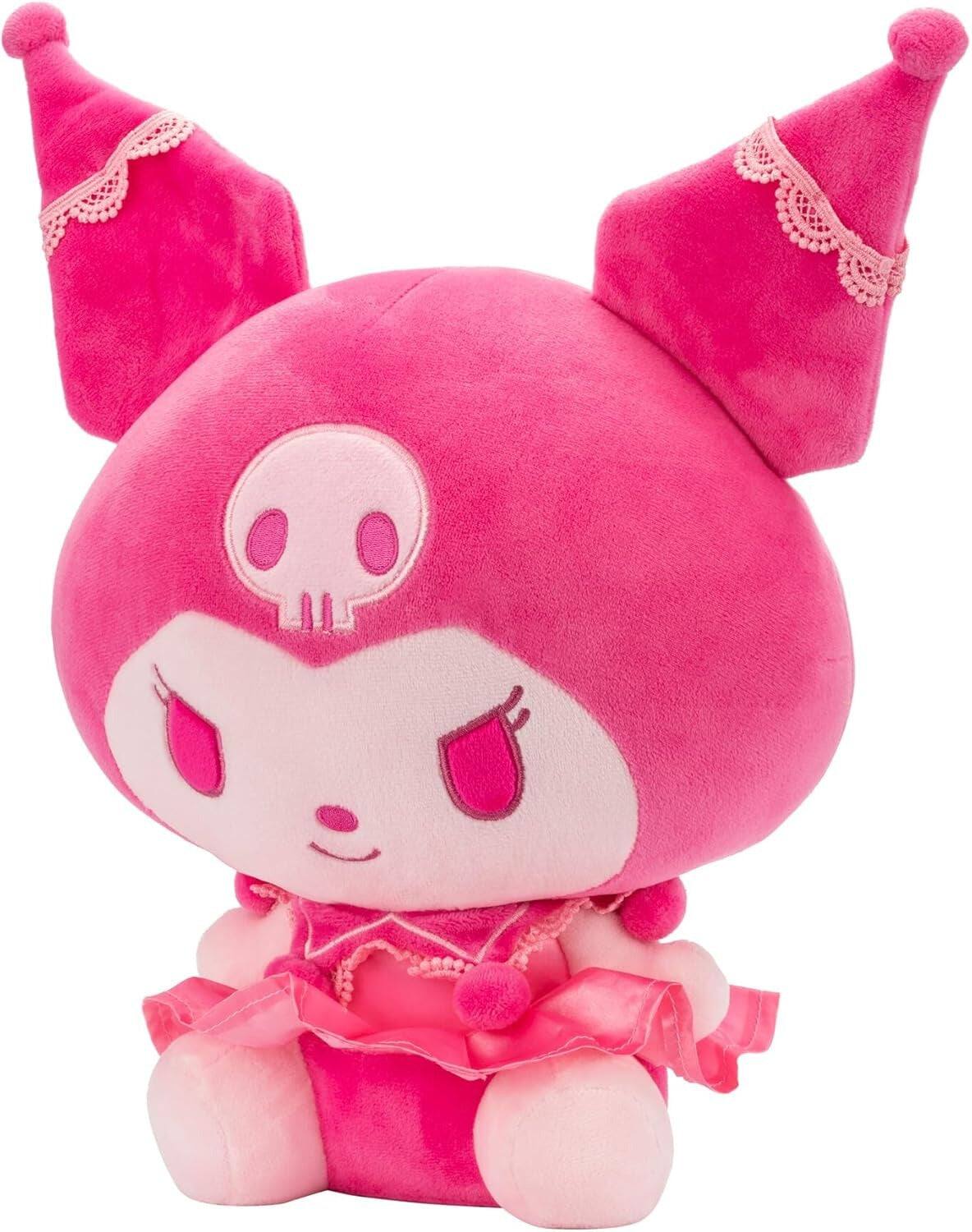 Alt View 1. Jazwares - Hello Kitty and Friends: Pink Monochrome Kuromi - 12" Plush.
