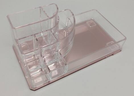 Alt View 4. Sorbus - Sorbus Clear Acrylic Mini Makeup Organizer With 8 Slots.