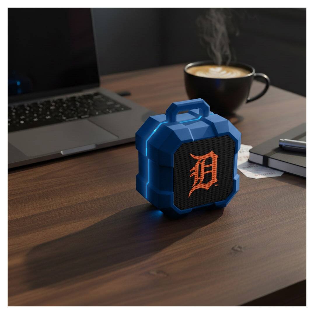 Alt View 1. LDM Company - Detroit Tigers Bluetooth Tailgate Speaker - Multicolor.