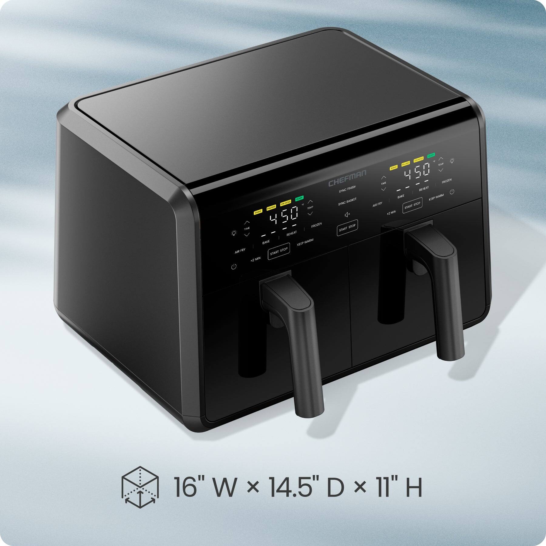 CHEFMAN - 16" W x 14.5" D x 11" H