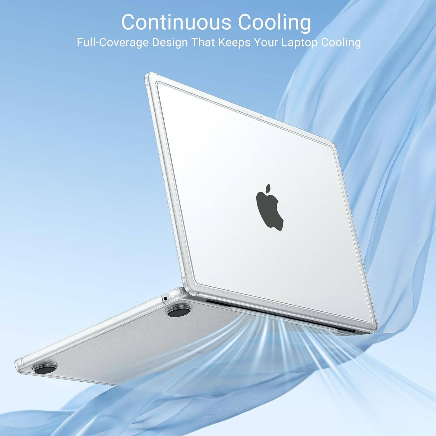 Continuous Cooling  
Full-Coverage Design That Keeps Your Laptop Cooling