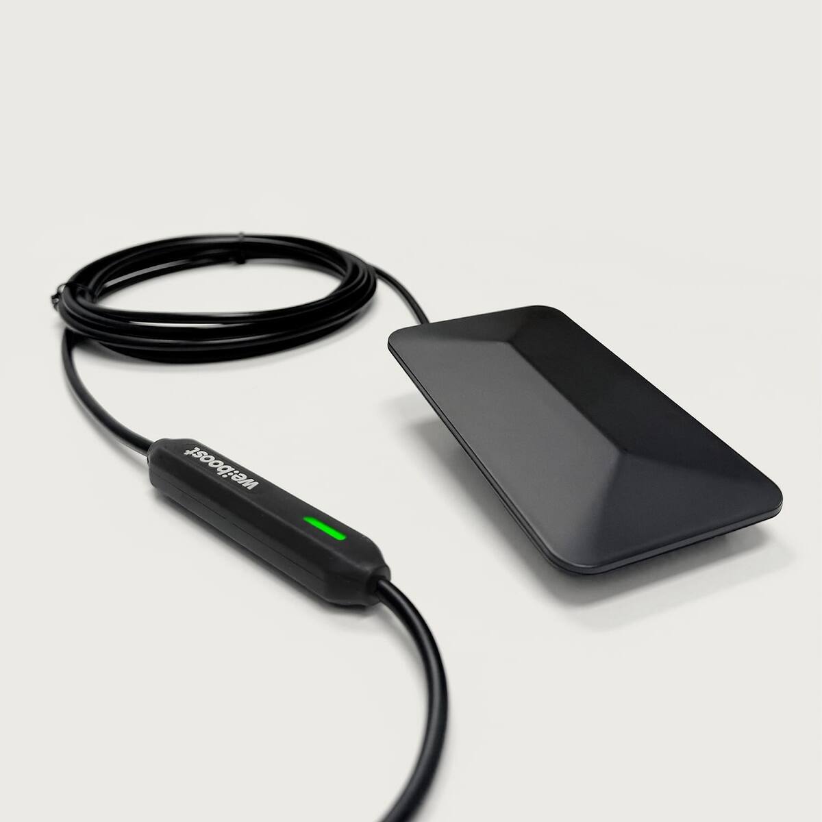 Alt View 6. weBoost - Sky Satellite Vehicle Cell Signal Booster for T-Satellite with Starlink, Roof Antenna with Integrated Booster - Black.