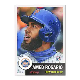 NY Mets #23 Amed Rosario MLB Topps Living Set Card