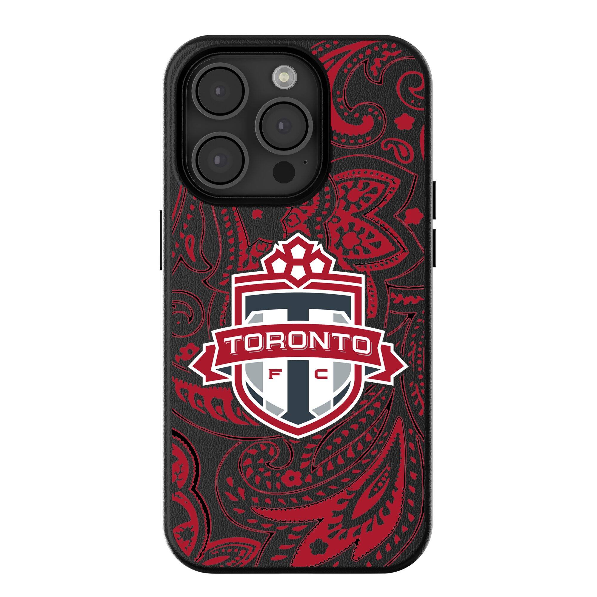 Keyscaper - MLS - Toronto FC iPhone Magnetic Bump Case - 16 Pro - Black