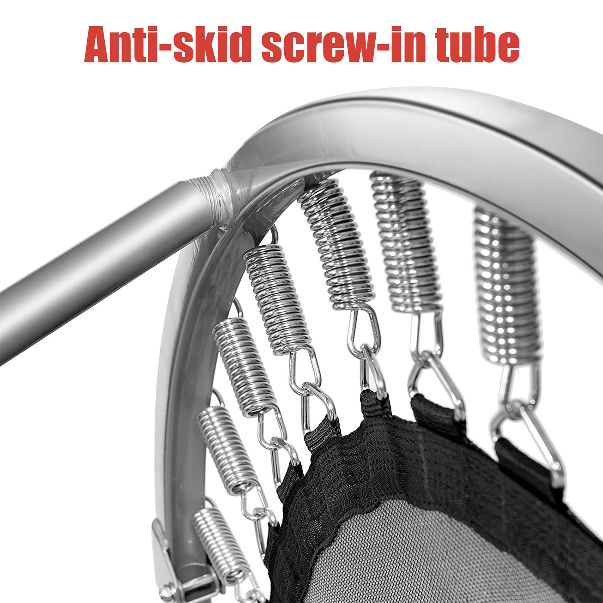 Anti-skid screw-in tube