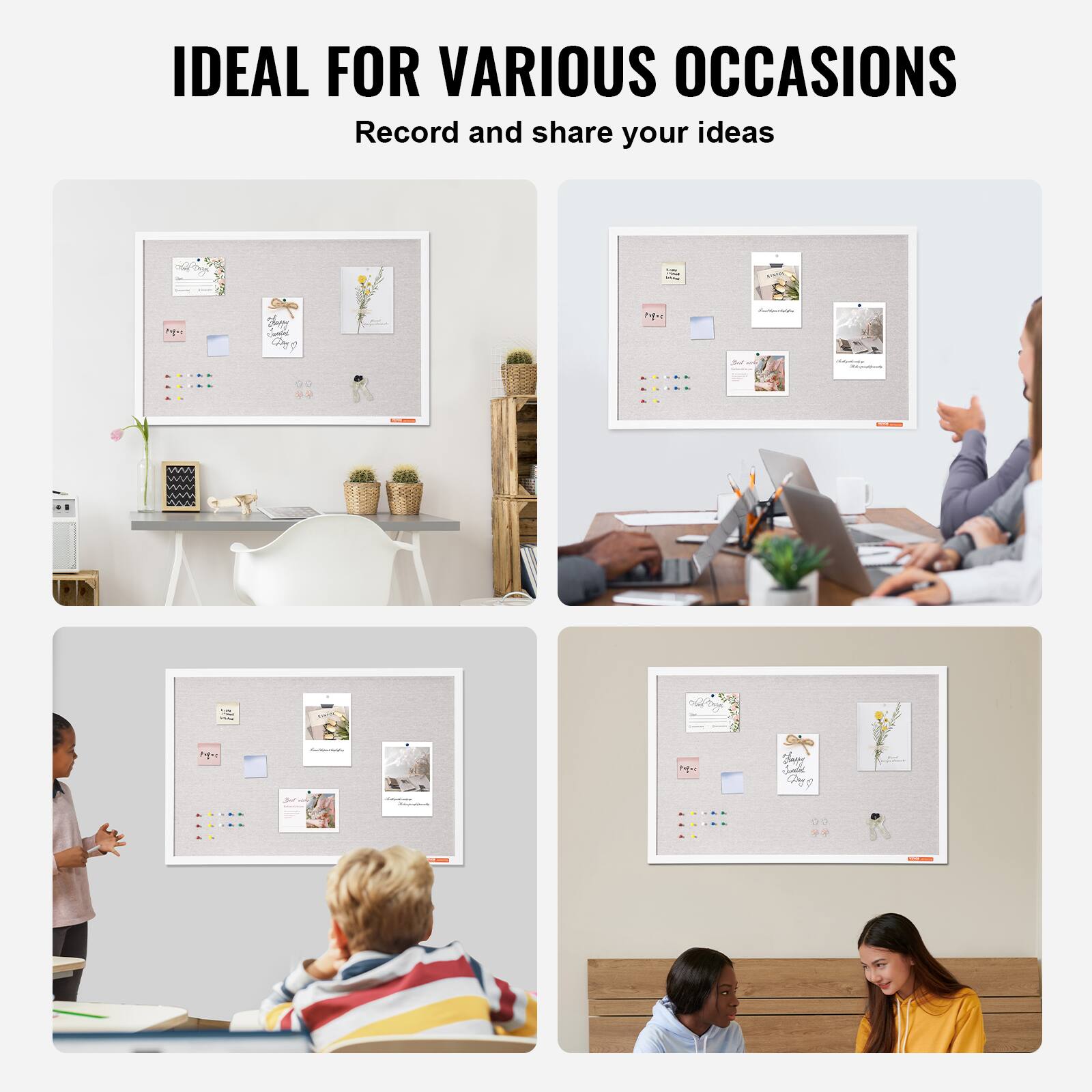 IDEAL FOR VARIOUS OCCASIONS
Record and share your ideas