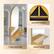 - Keyhole hangers
- 1 step assemble
- Metal frame
