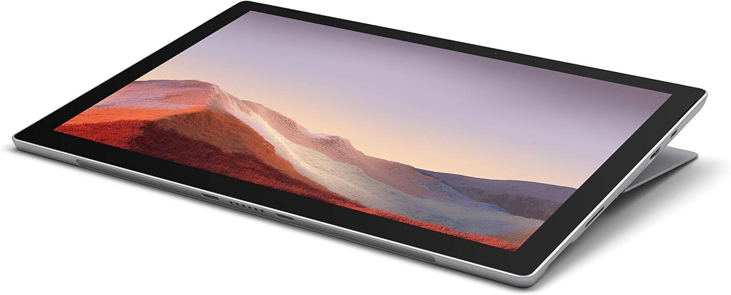 Alt View 4. Microsoft - Surface Pro 7+ 12.3” PixelSense Touch  Intel Core i5-1135G7 2.40GHz up to 4.2 GHz 8GB 256GB SSD Windows 11 Pro - Black.