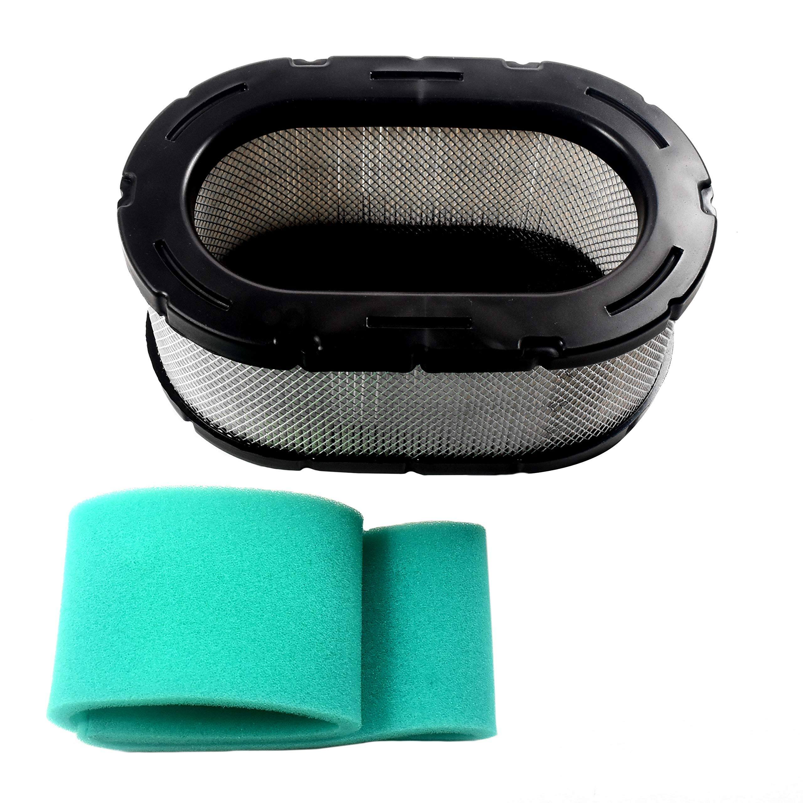 Angle. HQRP - Air Filter with Pre-Cleaner for Kohler 7000 Series Engines - Replaces 16-083-04-S 16-083-05-S.