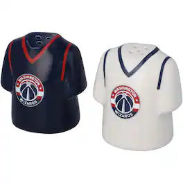 The Memory Company - Washington Wizards Jersey Salt & Pepper Shaker Set - Multicolor