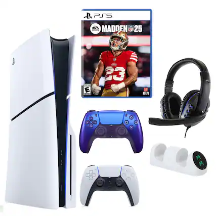 PS5 EA SPORTS MADDEN NFL 25 n_to E ... 1 a tRe 23 ... x e NFLPA GAA A R 2... - X A