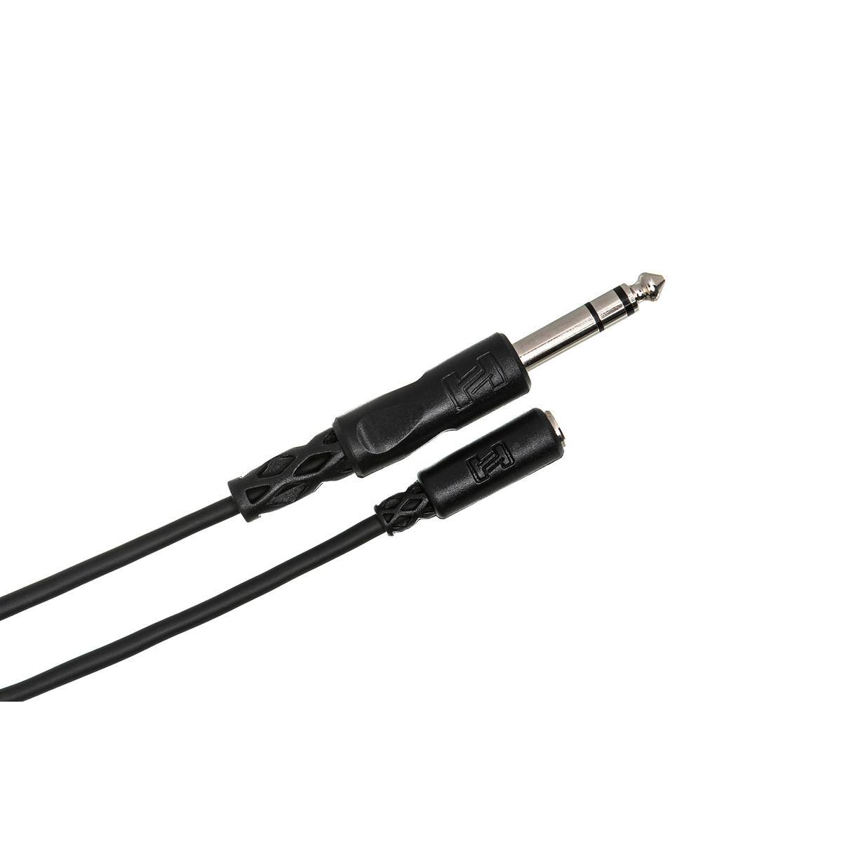 Alt View 1. Hosa Technology - Hosa Technology Headphone Adapter Cable, 3.5mm TRS to 1/4" TRS, 10'.