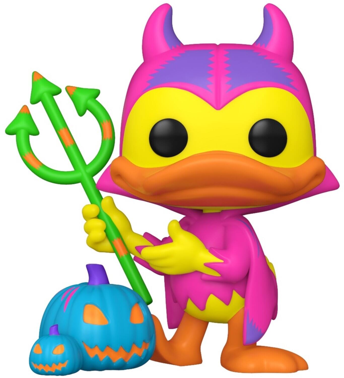 Alt View 2. Funko - Funko POP! Disney: Devil Donald (Styles May Vary)   - Collectibles - Multicolor.