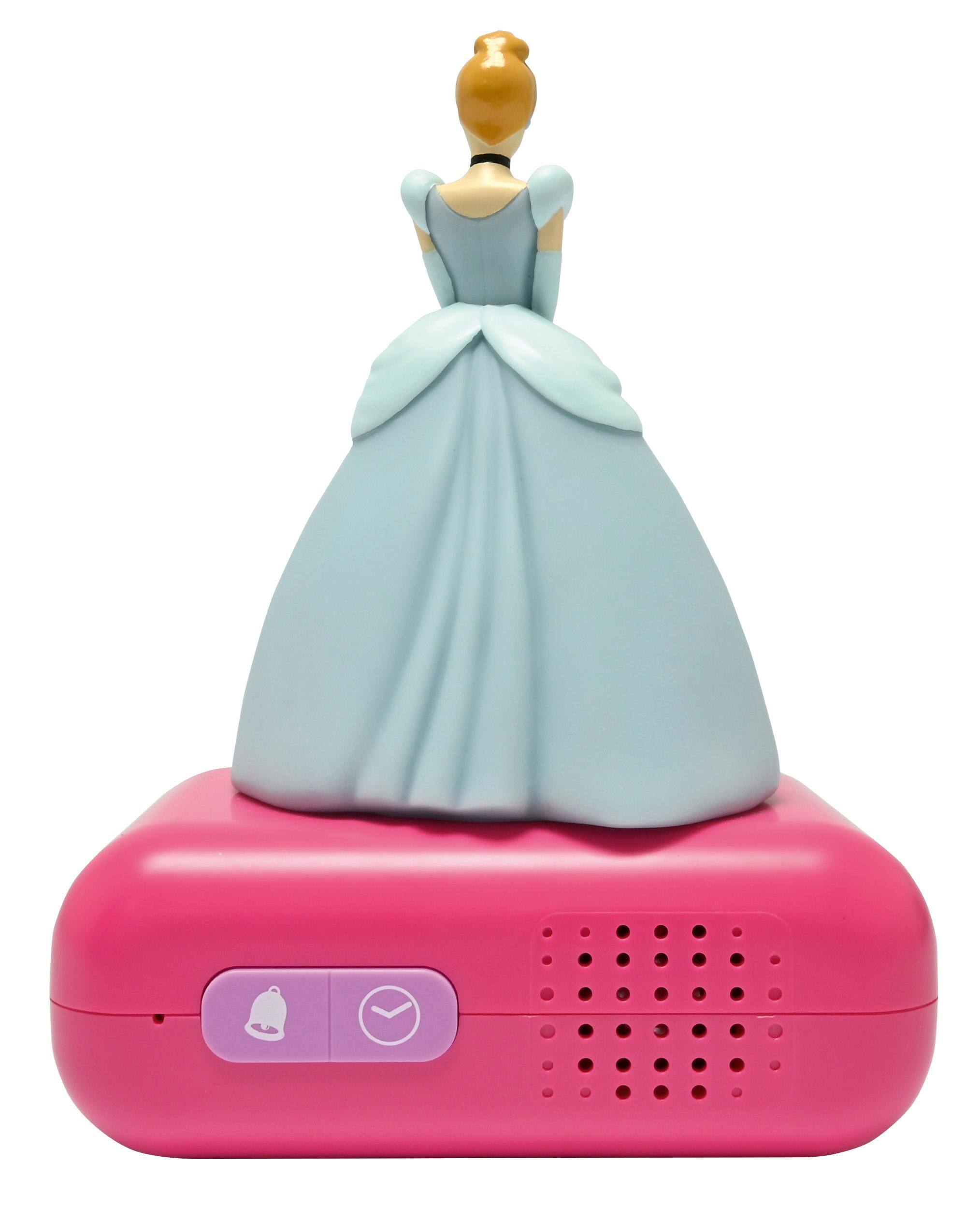 Alt View 9. Lexibook - Disney Princess Cinderella Night Light Alarm Clock with Sounds - PURPLE.