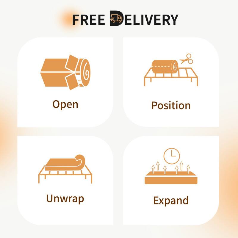 FREE DELIVERY

- Open
- Position
- Unwrap
- Expand