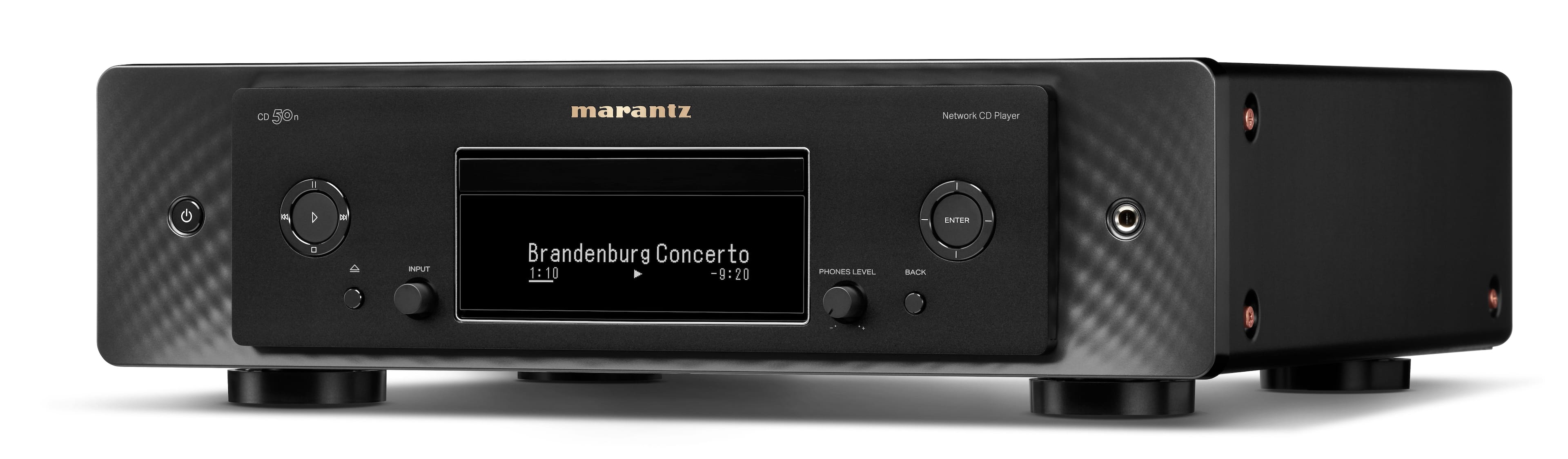 Angle. Marantz - CD 50n CD Player - Black.