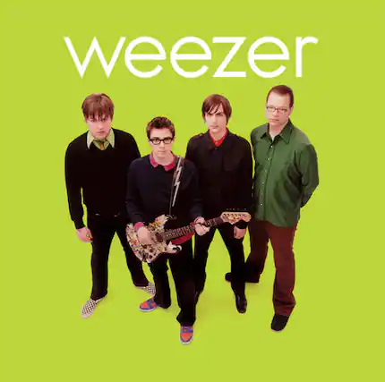 Front. Weezer - Weezer (Green Album) - VINYL LP.