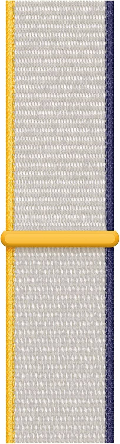 Alt View 1. Apple - Apple Watch Band - Sport Loop (44mm) - Sea Salt - Regular - Green.