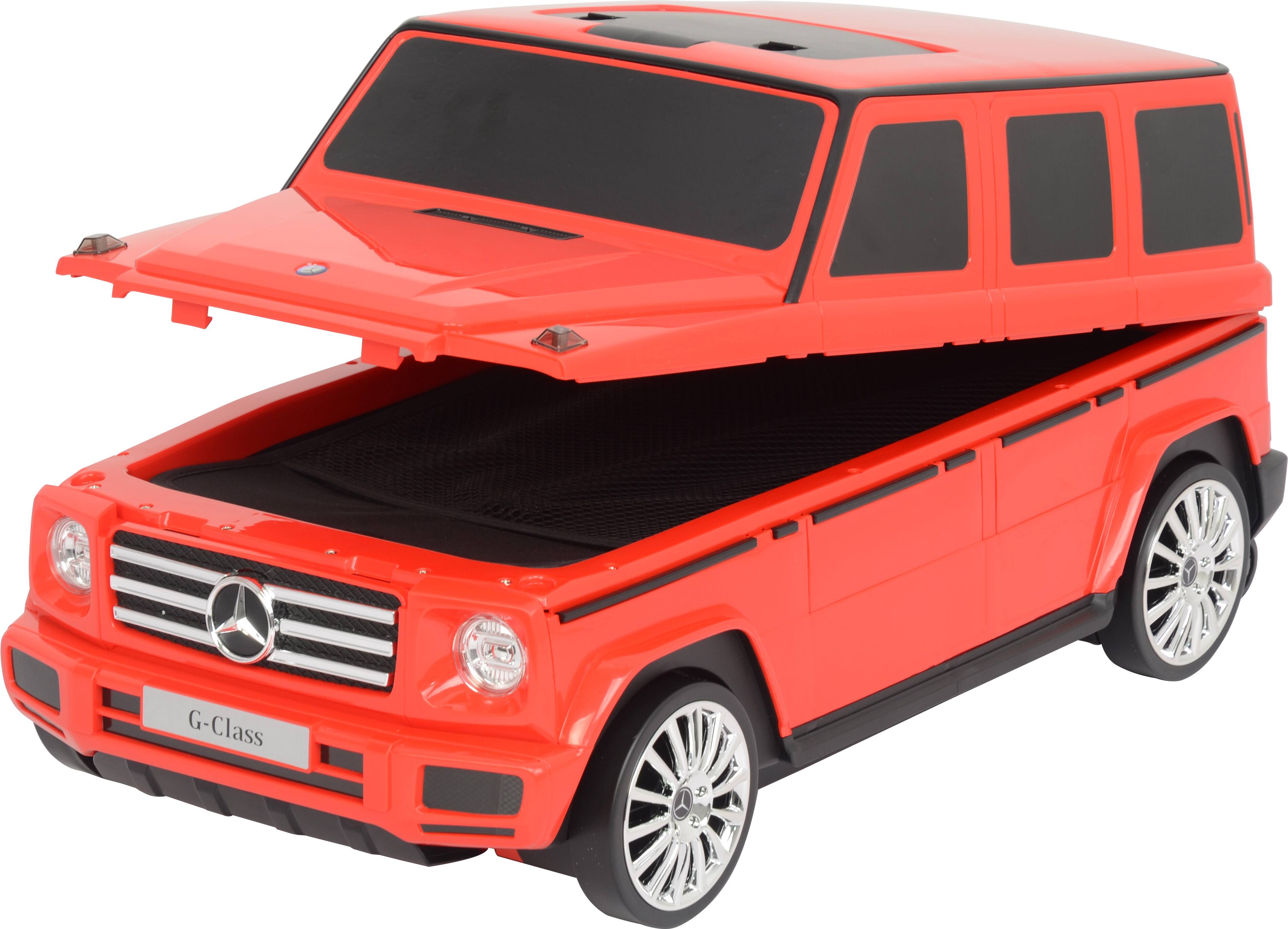 Back. Best Ride On Cars - G Class Suitcase - Suitcase and Ride-On - Red.