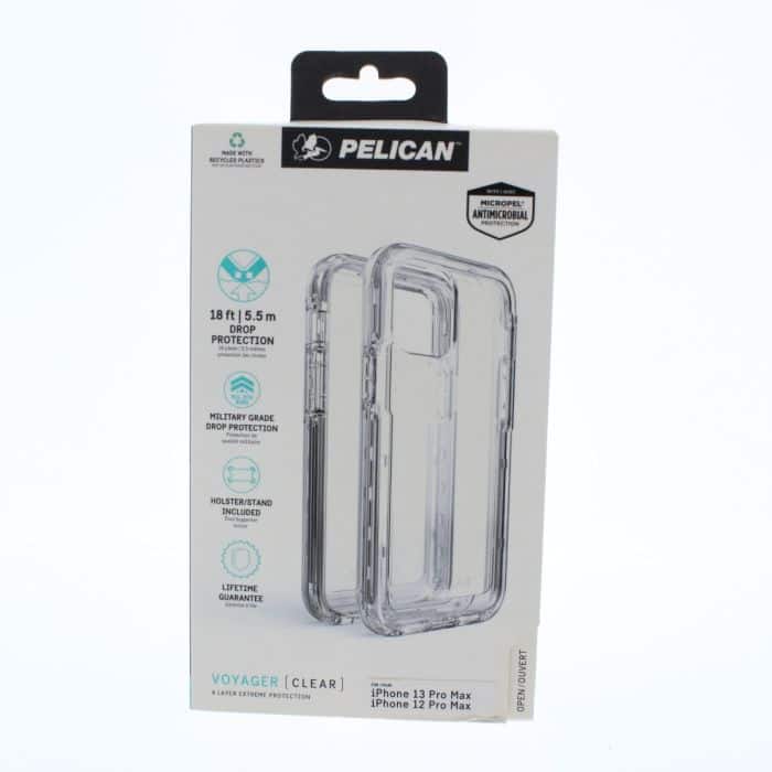 Pelican - Voyager Case and Holster/Stand iPhone 12/13 Pro Max - Clear