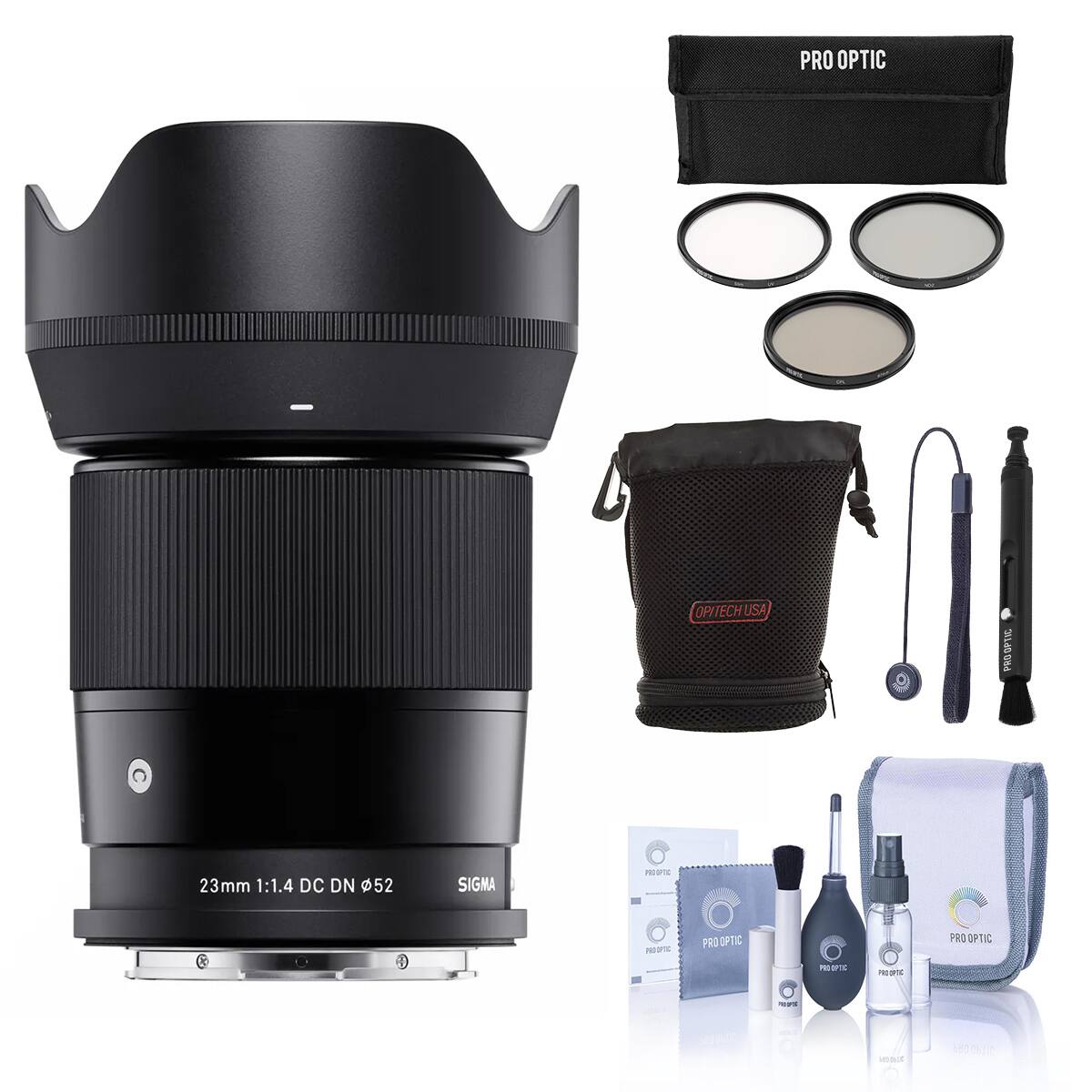 PRO OPTIC  
OPITECH USA  
OPTIC PRO  
23mm 1:1.4 DC DN $52  
SIGMA  
PROOPTIC  
PRO OPTIC  
MASTIC  
PROOPTIC  
NUVORT  
2018  
PRO OPTIC