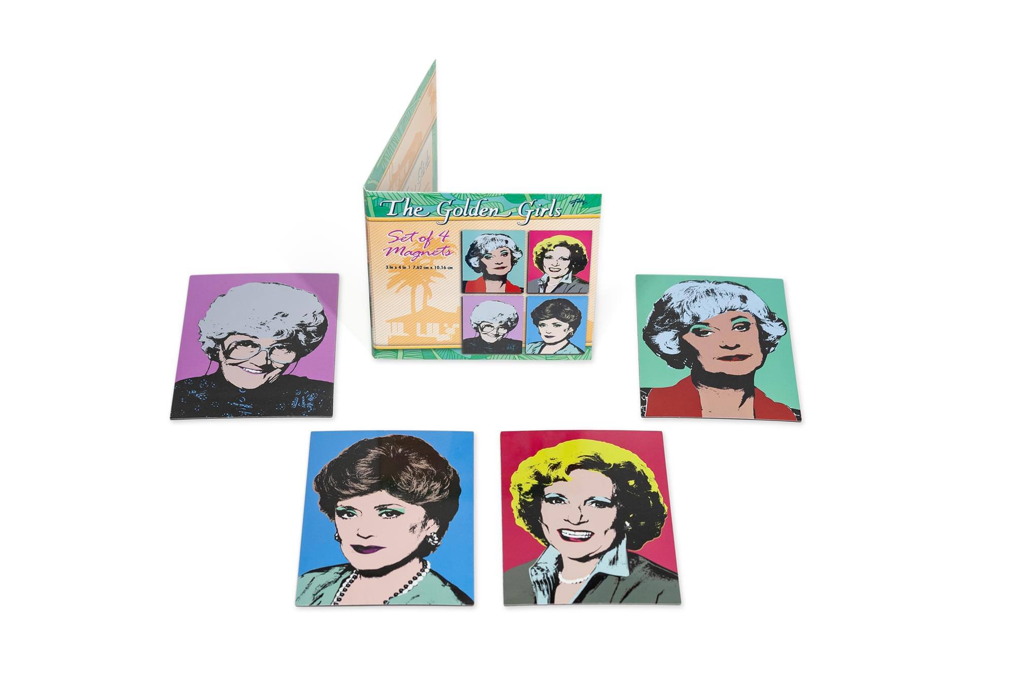The Golden Girls Set of 4 Magnets