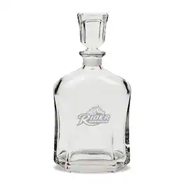 Jardine - Rider Broncs 23.75oz. Crystal Whisky Decanter - Multicolor