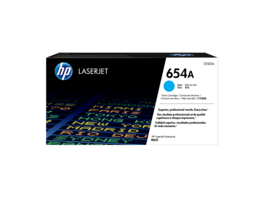 HP - 654A Cyan Original LaserJet Toner Cartridge, ~15,000 pages, CF331A