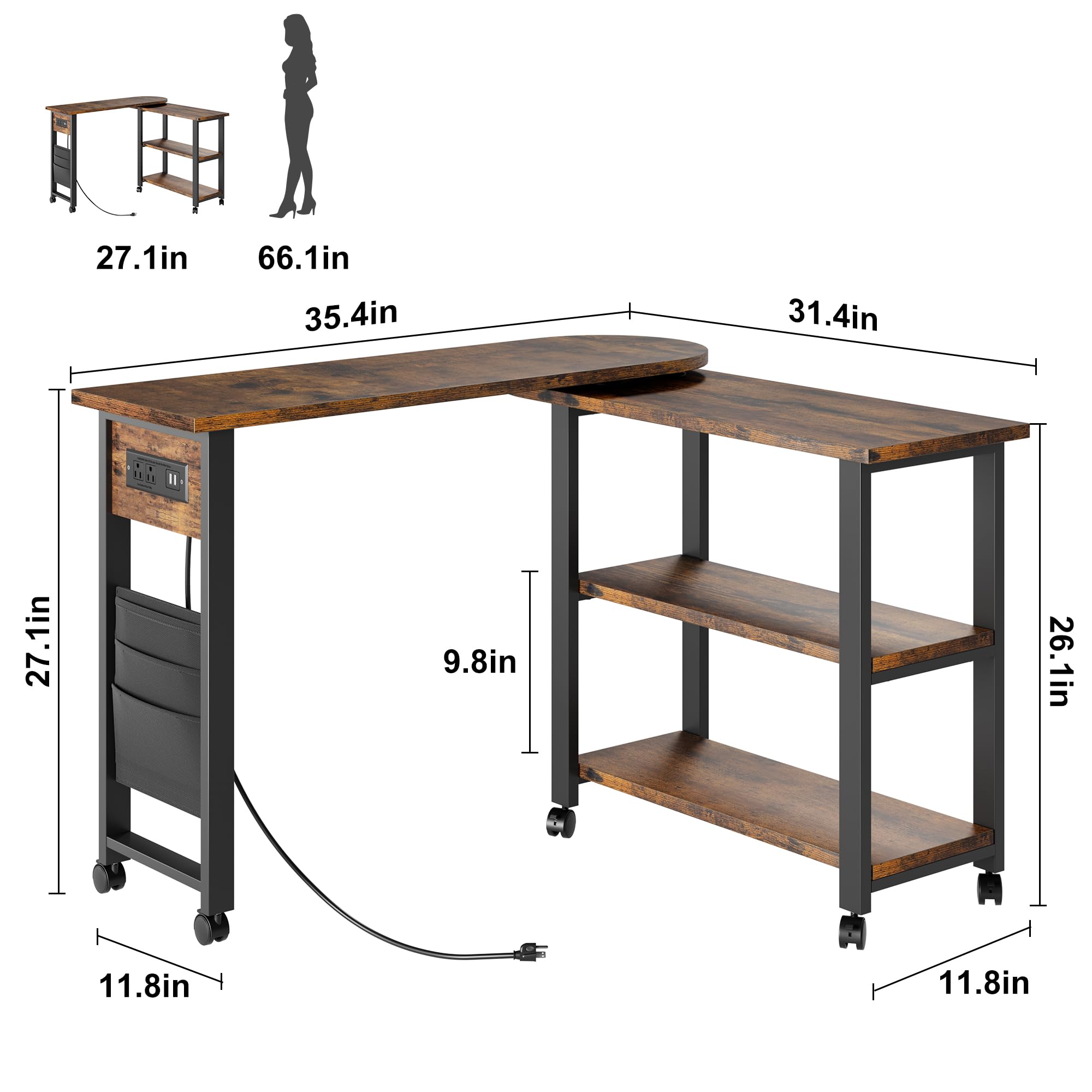 27.1in  
66.1in  
35.4in  
31.4in  
27.1in  
9.8in  
26.1in  
11.8in  
11.8in