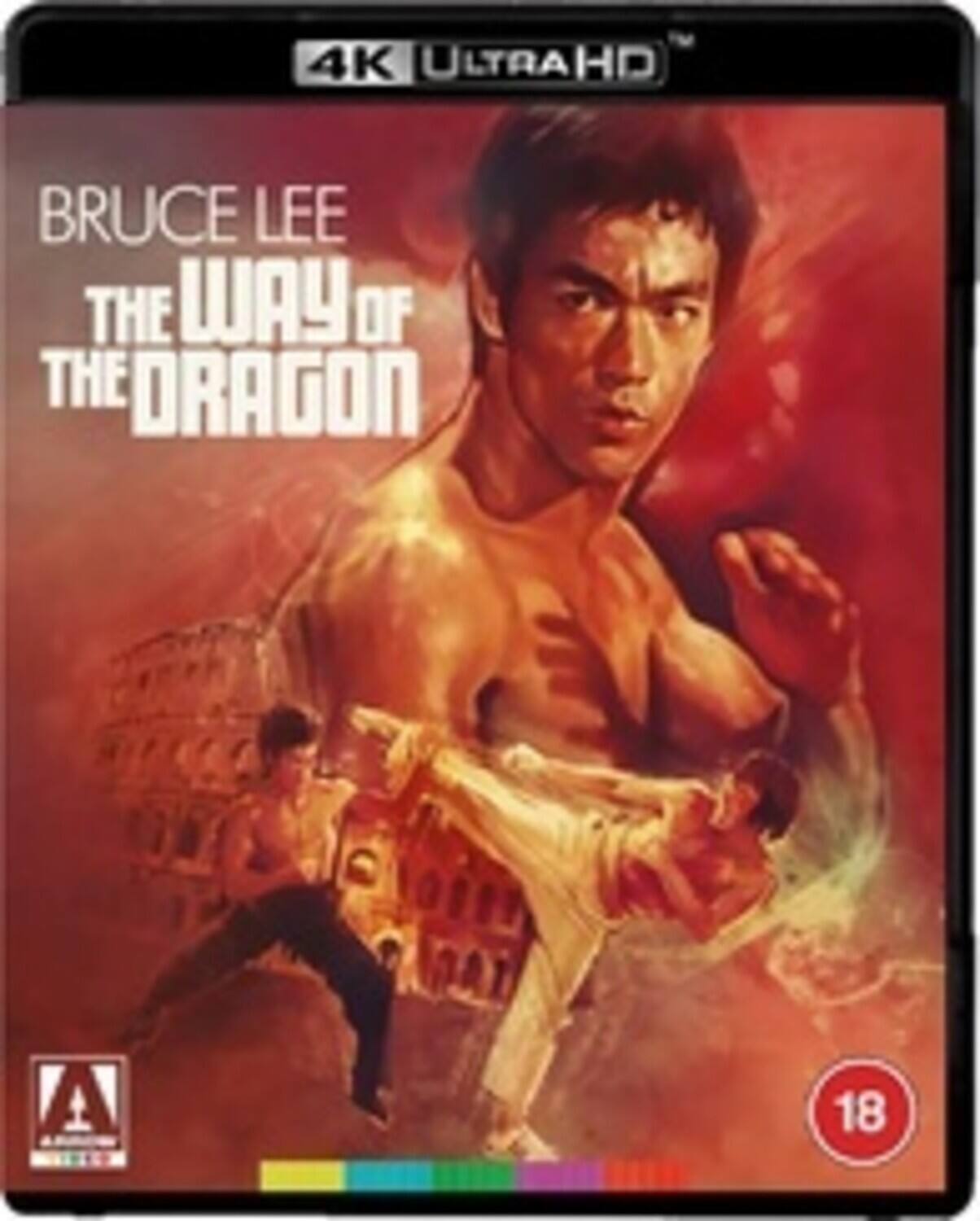 Front. The Way of the Dragon (aka Return of the Dragon)   - 4K Blu-Ray.