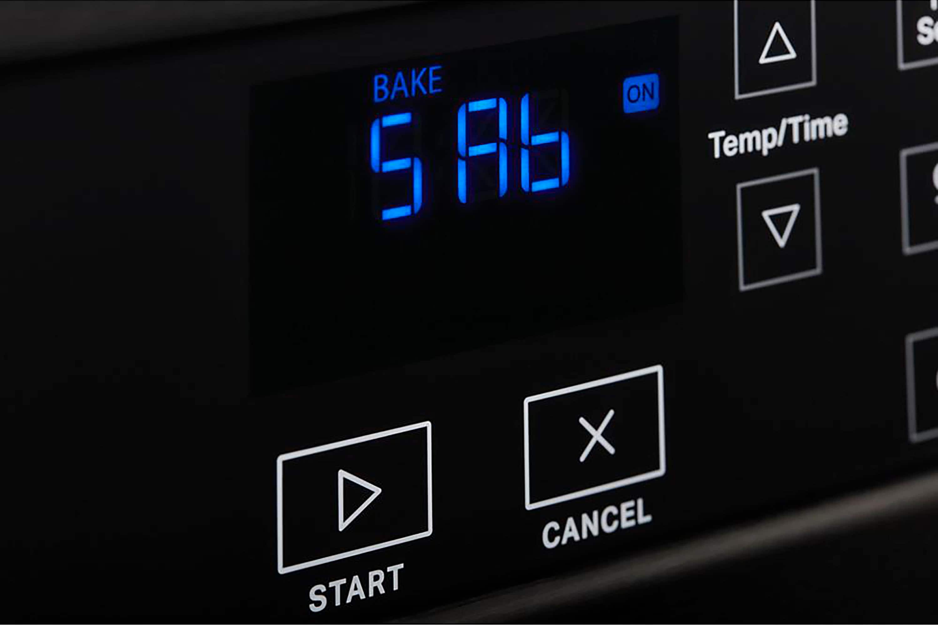 BAKE ON 5 6 8 S START | CANCEL