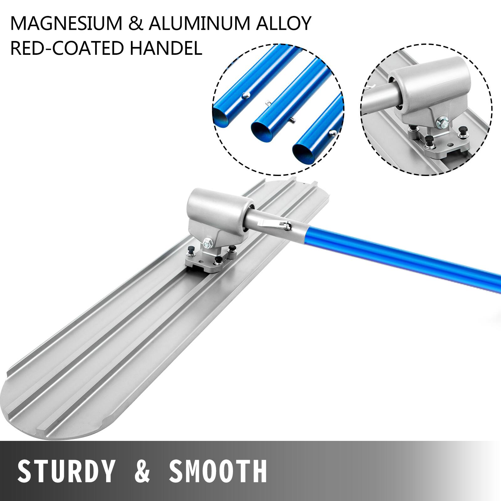 MAGNESIUM & ALUMINUM ALLOY  
RED-COATED HANDLE  

STURDY & SMOOTH