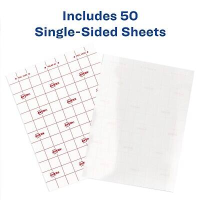 Includes 50 Single-Sided Sheets

Avery