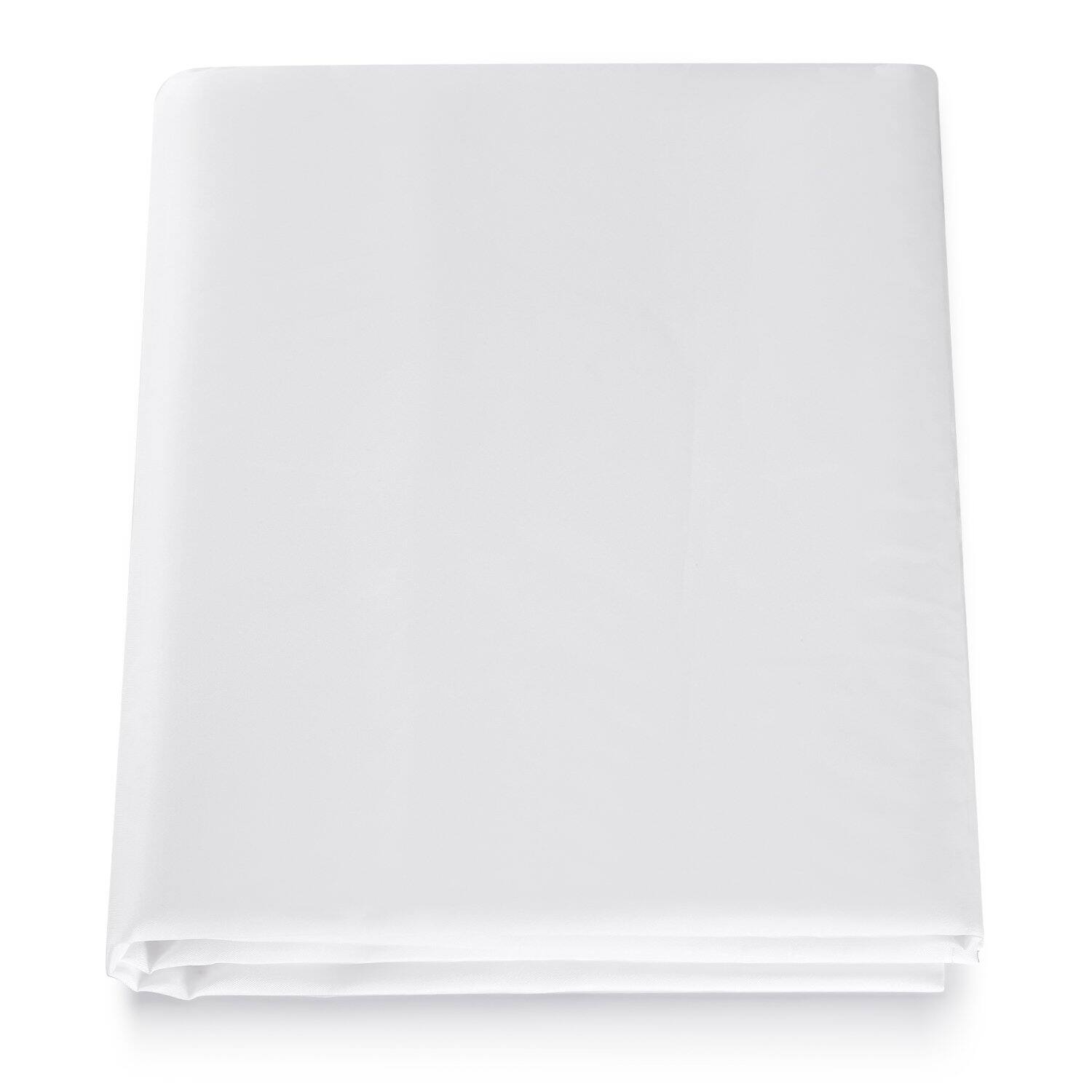 Left. Neewer - 12x5ft White Seamless Diffusion Fabric for Softbox & Light Modifiers - White.