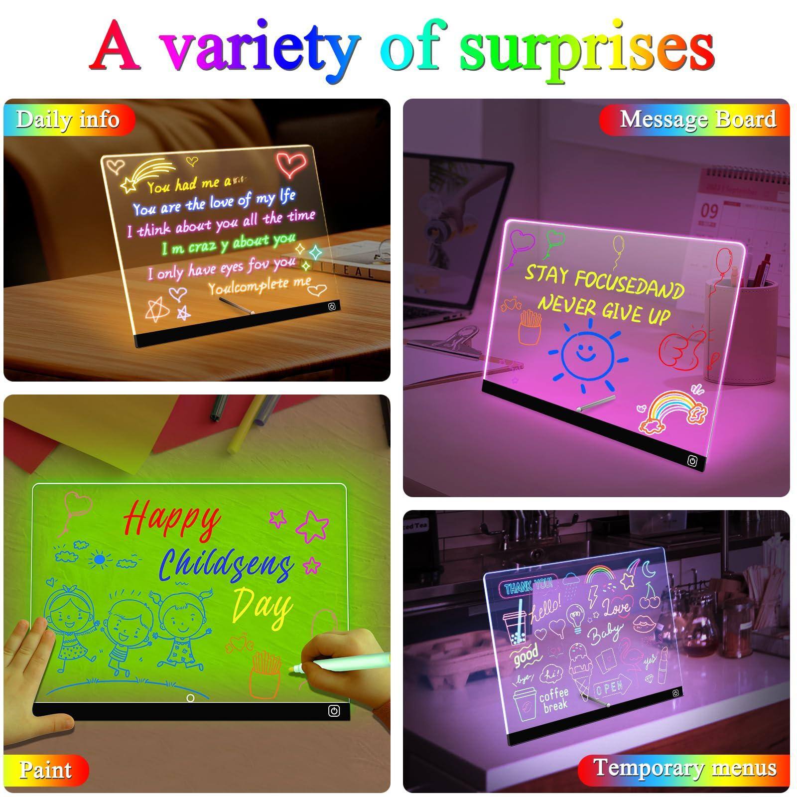 A variety of surprises

Daily info
- You had me at the love of my life
- You are the love of my life
- I think about you all the time
- I'm crazy about you
- I only have eyes for you
- You complete me

Message Board
- STAY FOCUSED AND NEVER GIVE UP

Paint
- Happy Children's Day

Temporary menus
- hello!
- Love Baby
- good
- coffee break
- OPEN