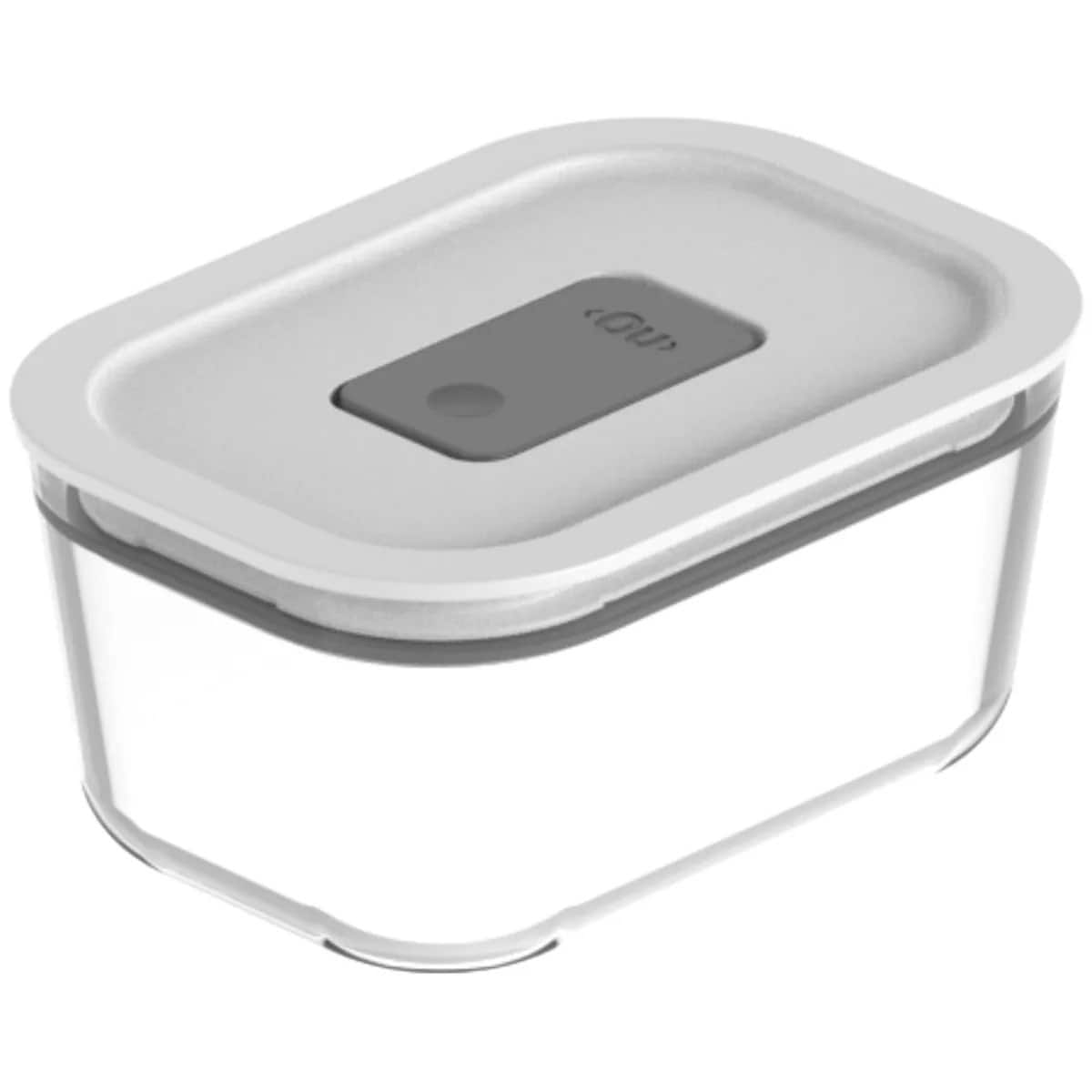OU - Glass Food Storage Container 13oz - Airtight Lid Oven, Microwave, Freezer & Dishwasher Safe