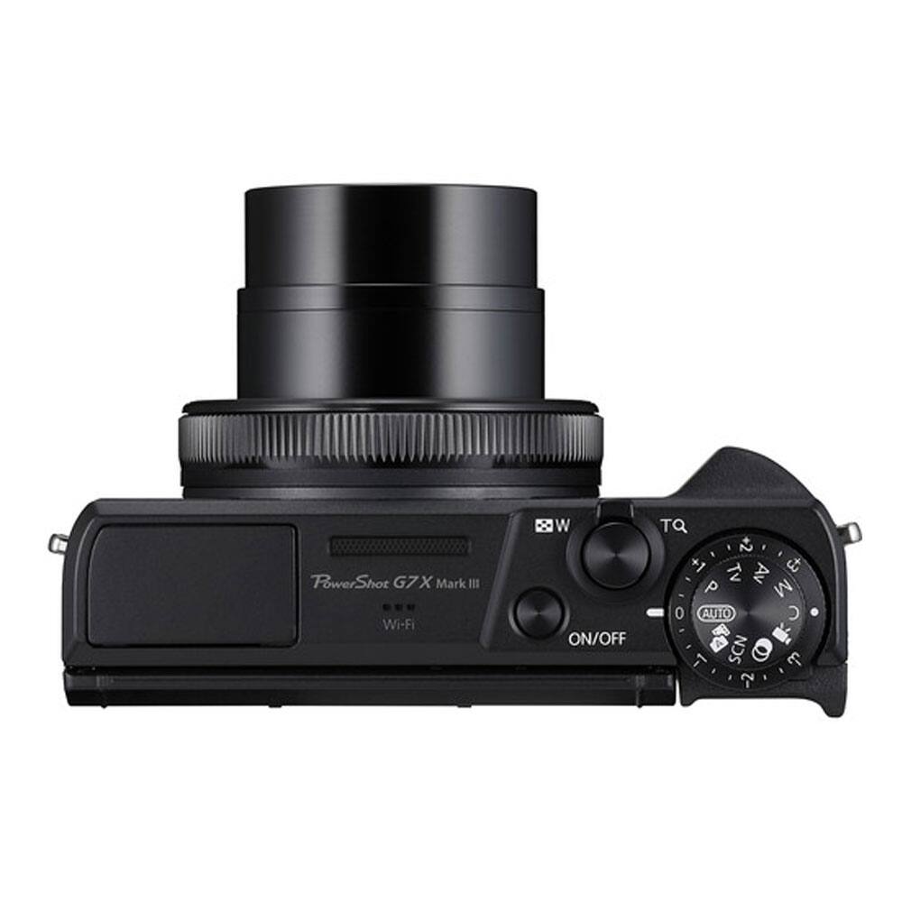 PowerShot G7X Mark III Wi-Fi  
ON/OFF  
TQ  
2 +1  
Tv Av  
E+ P M 0  
AUTO  
C A A SCN  
-1 E- -2
