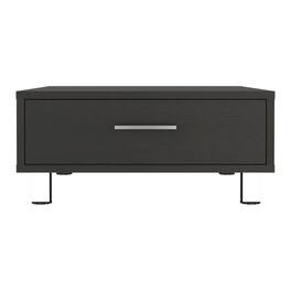 TuHome - Being Coffee Table, One Drawer, Four Legs - Black