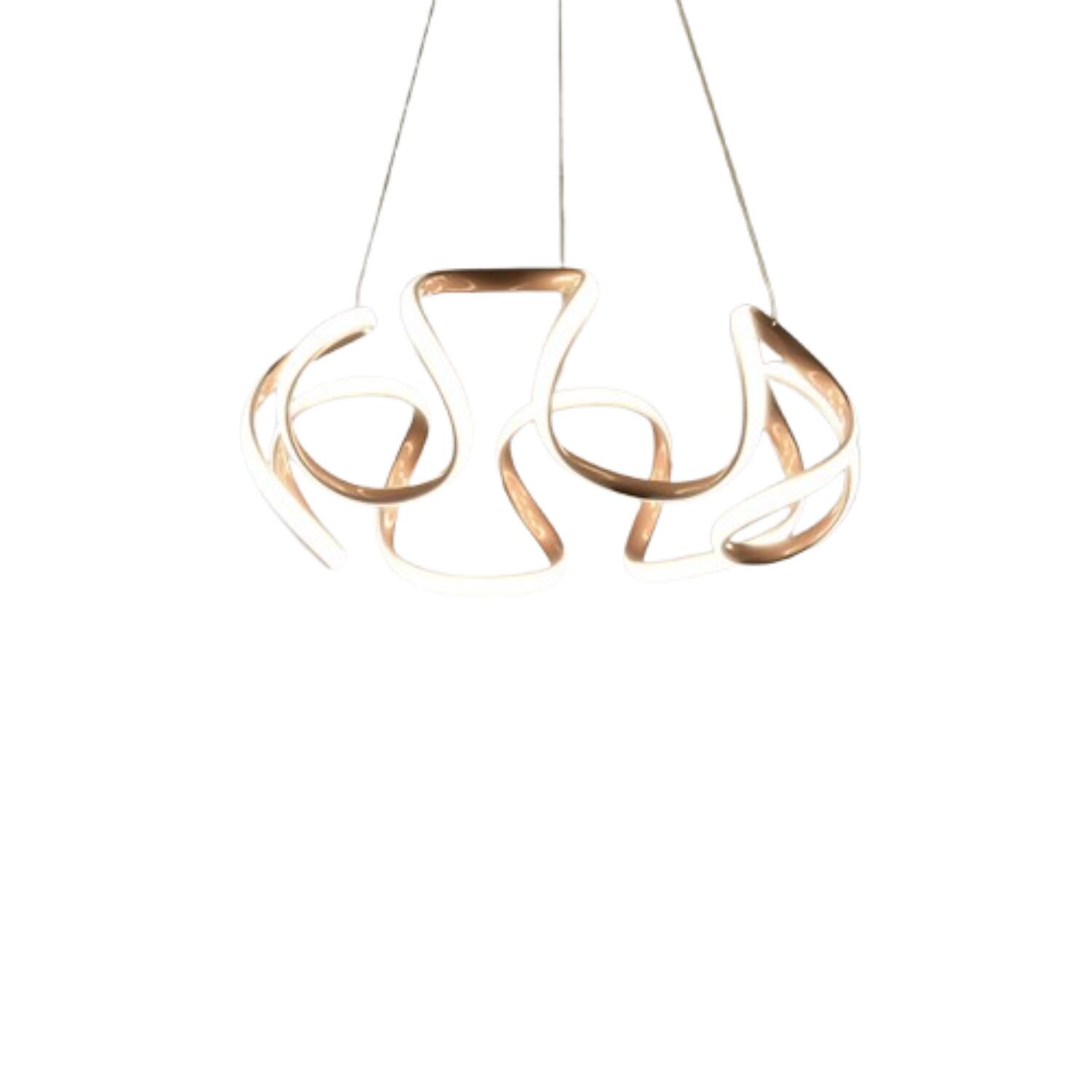 Home Collection - Modern LED Dimmable Pendant Lamp Chandelier Ceiling Light with Remote Control