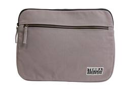 Terra Thread - Organic Cotton Laptop Sleeve 13 inches - Cloud Grey