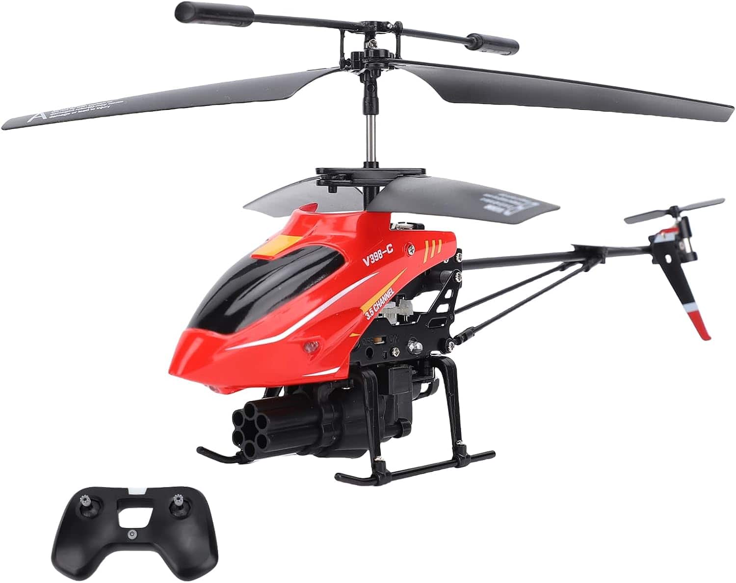 Topteng - WLtoys V398-C RC Airplane Helicopter with 6-Axis Gyro - 2.4G Remote, 12min Flight, Easy to Fly, For Beginners & Kid Gift