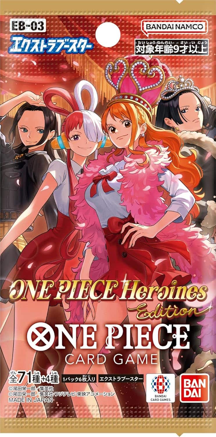 ONE PIECE Heroines Edition カードゲーム BANDAI NAMCO Entertainment One Piece Trading Card Game EB 03