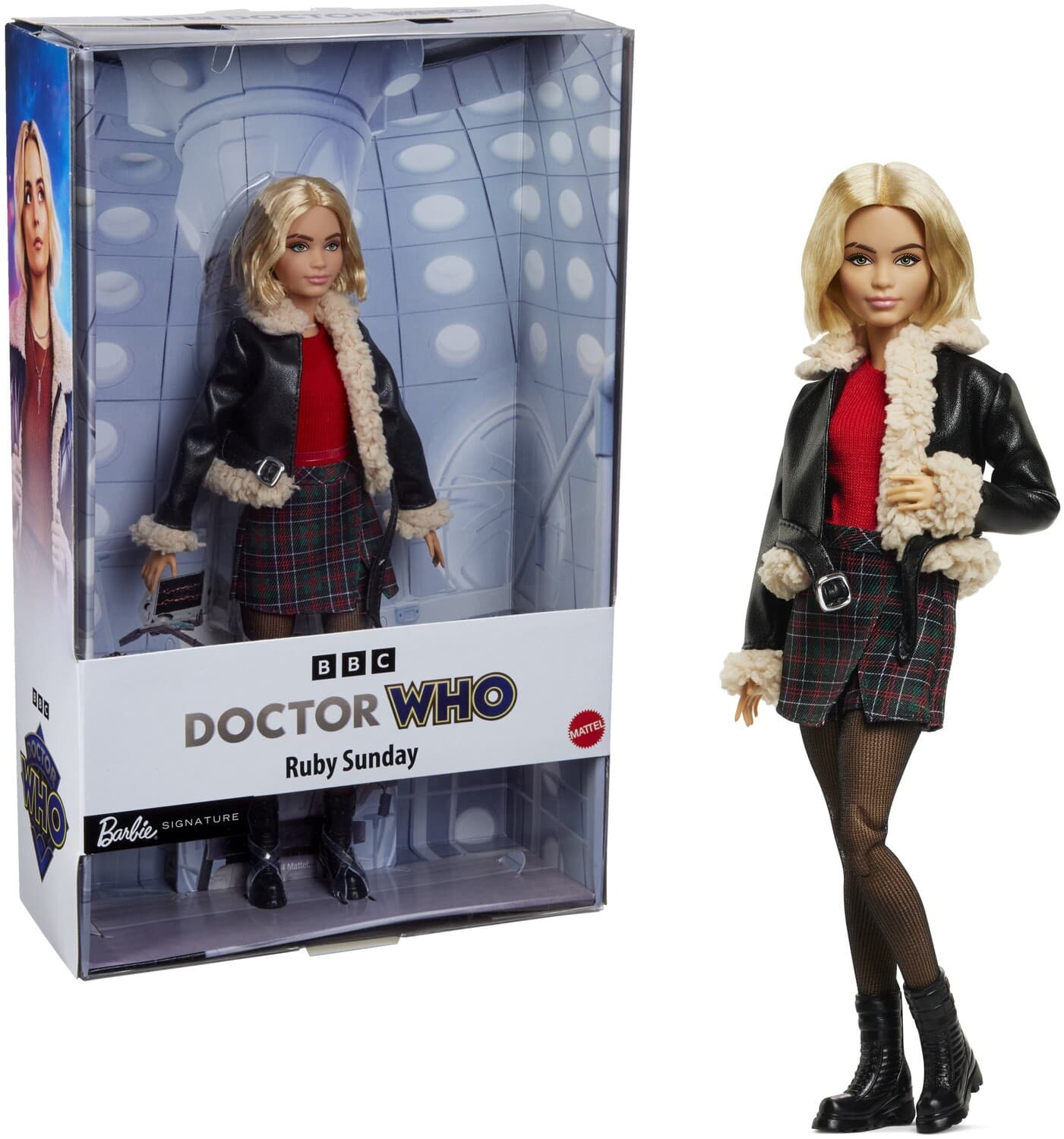 Mattel - Collectible - Doctor Who Ruby Sunday Barbie Doll - COLLECTABLES - Multicolor