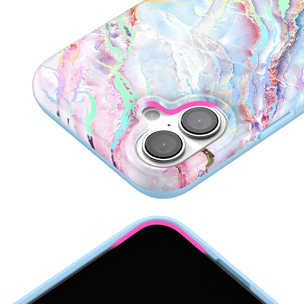 Alt View 4. VELVET CAVIAR - VELVET CAVIAR iPhone 16 MagSafe Case - Holo Moonstone - Holo Moonstone.
