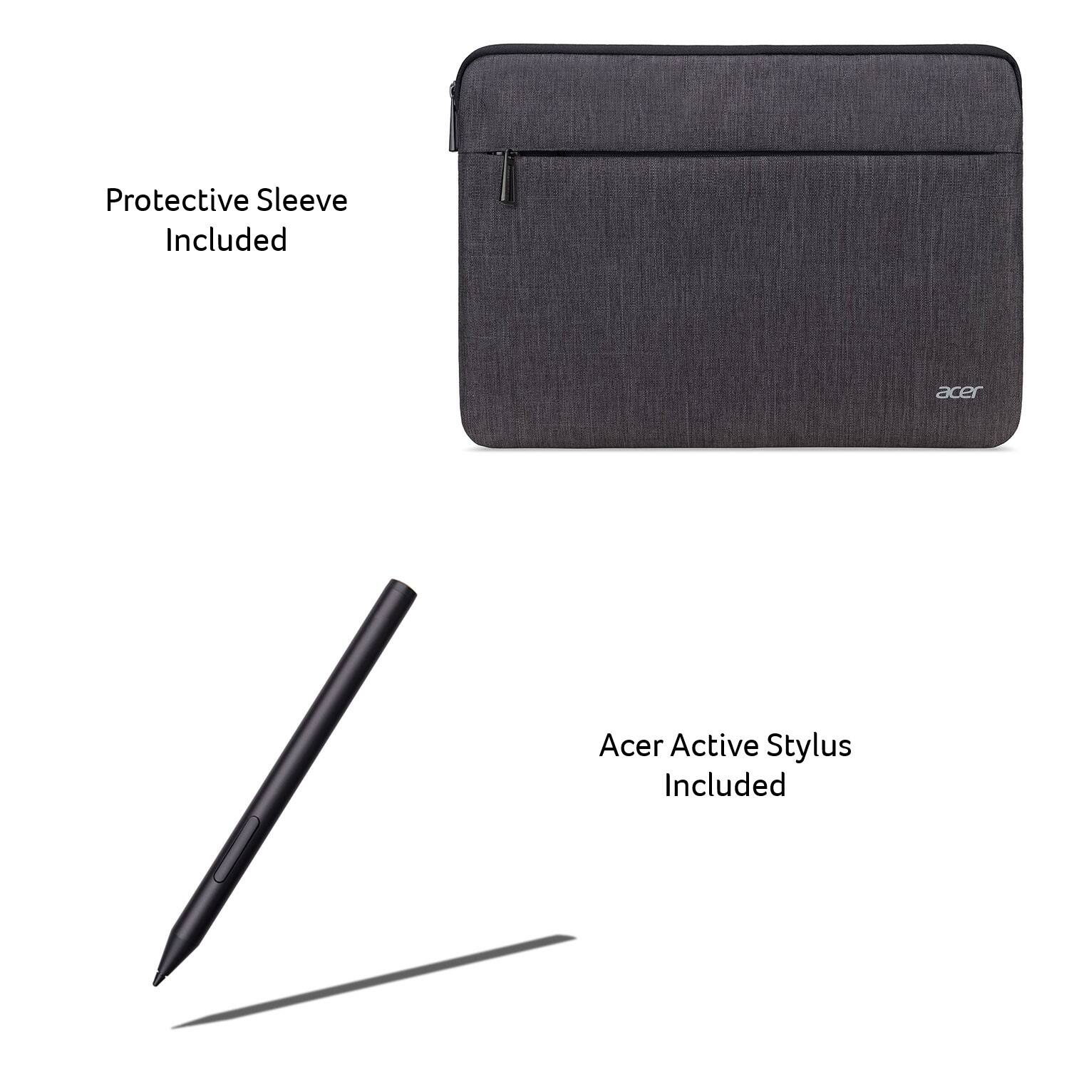 Protective Sleeve Included  
Acer Active Stylus Included
