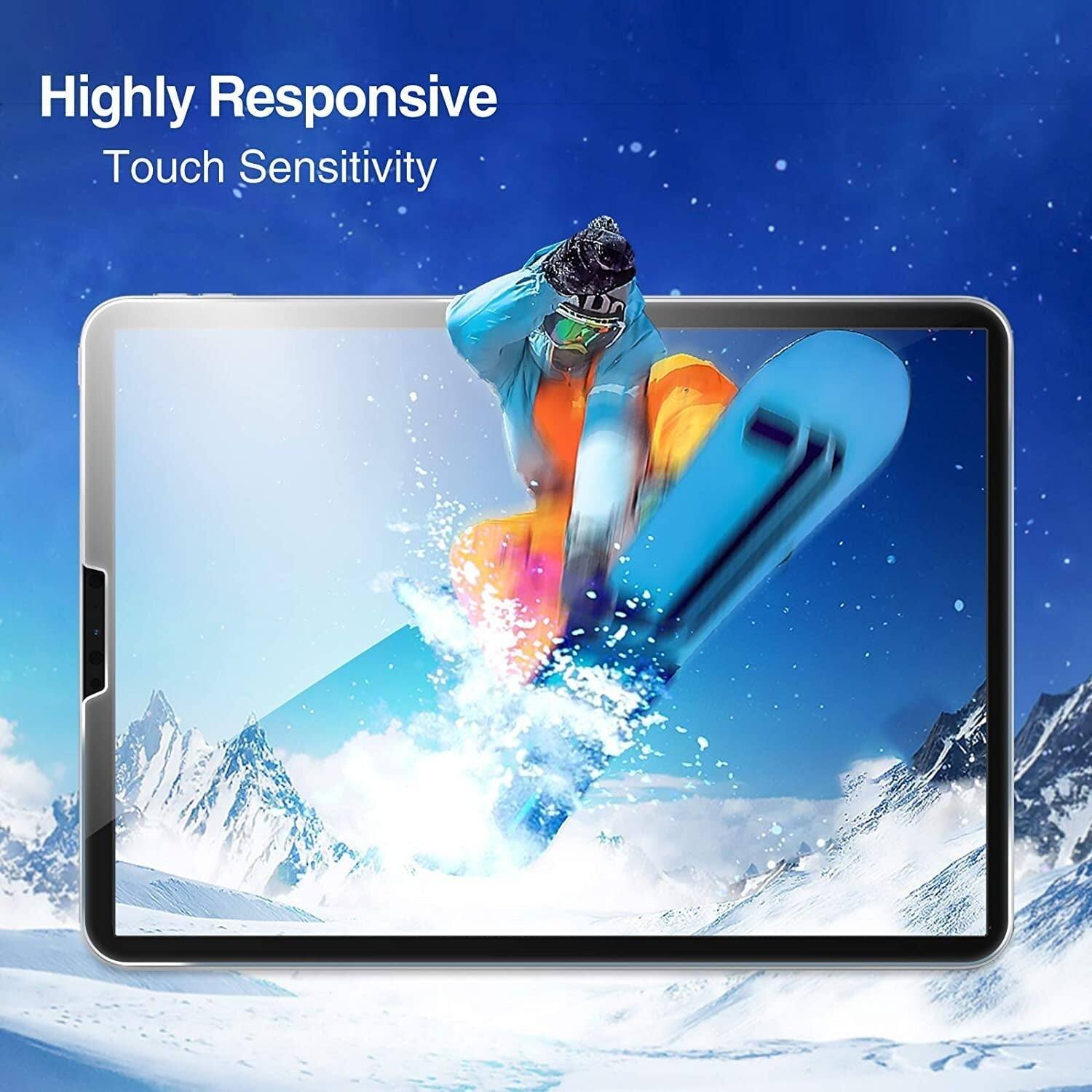 Highly Responsive  
Touch Sensitivity